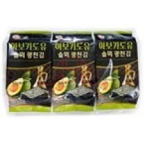 Samwon Food Seasoned seaweed Avocado 24x(3x4g)